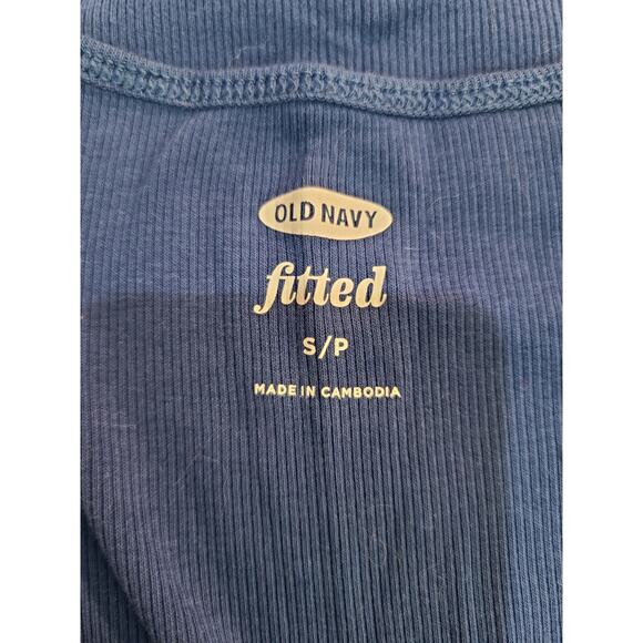 Old navy small womens ribbed blue tank top new with tags - Picture 4 of 6